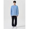 8SECONDS Turck Detail Round Knit Sky Blue