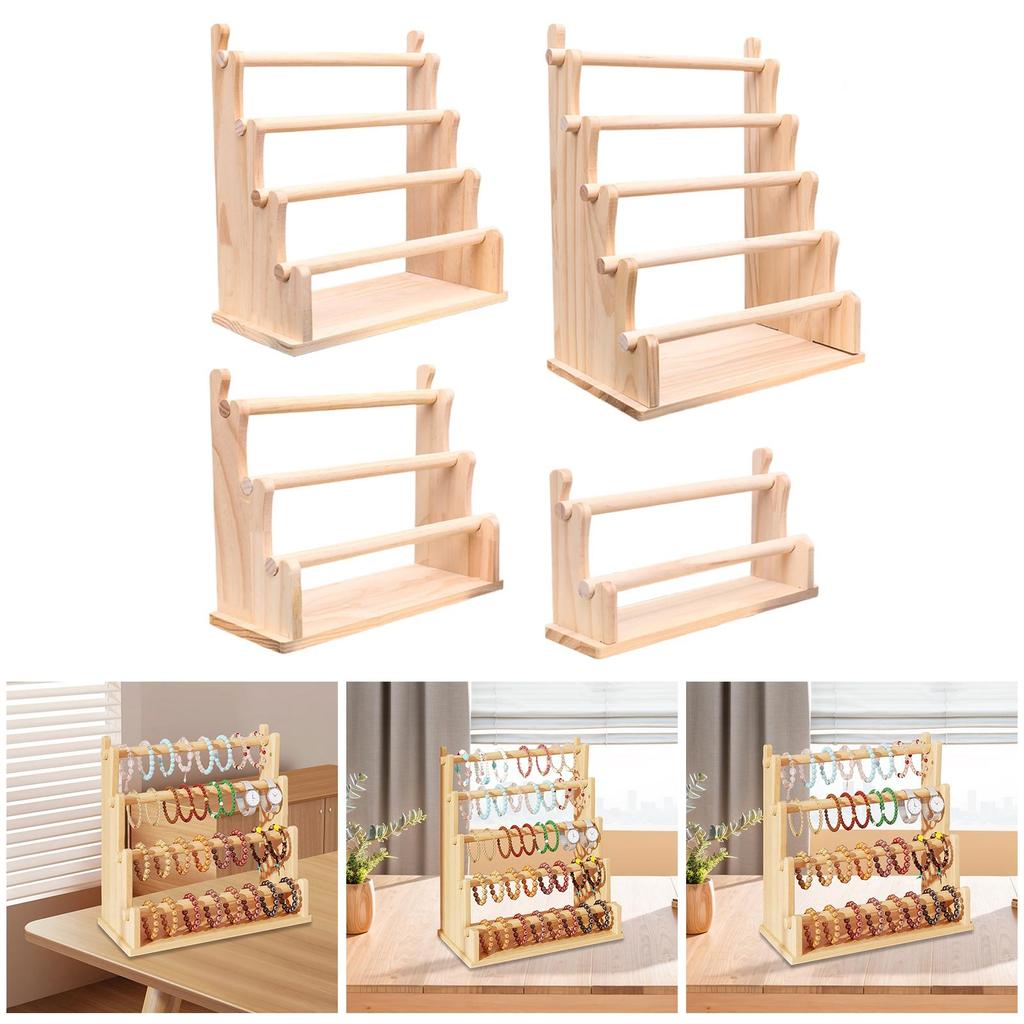 Bangle Bracelet Holder Jewelry Display Stand Scrunchie Organizer Hair Rope Rack for