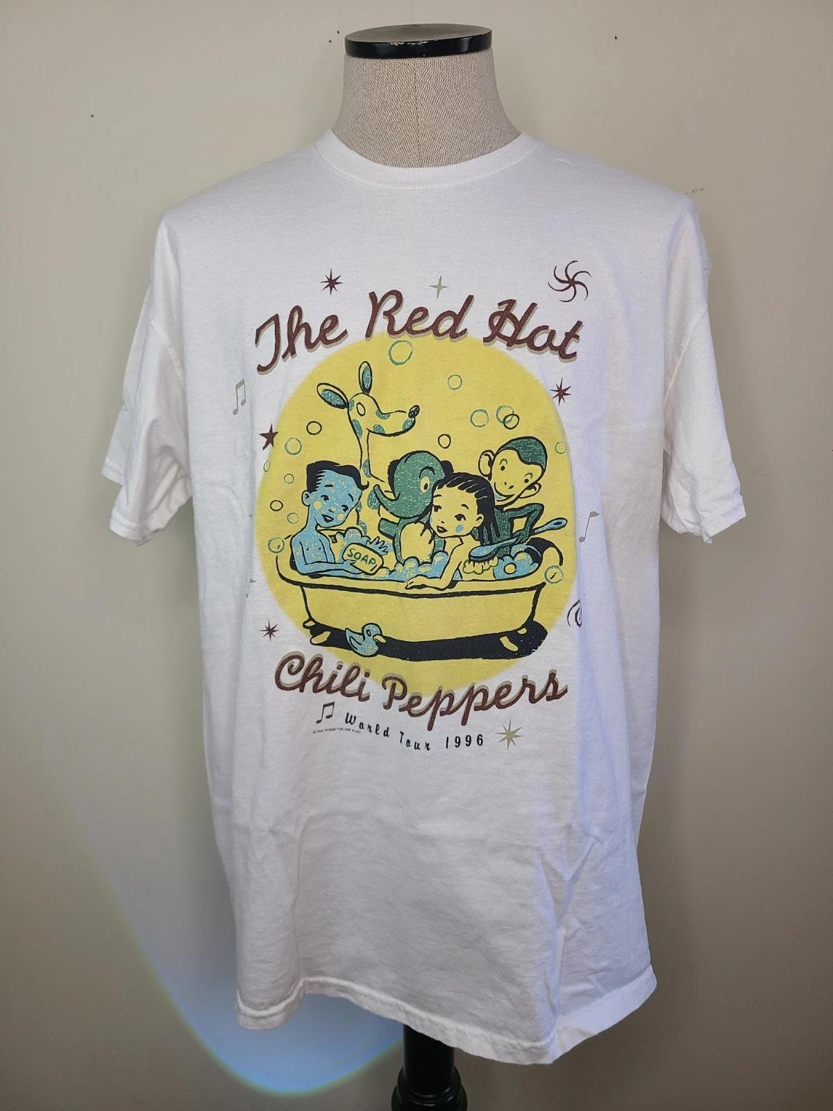 Red Hot Chili Peppers RHCP Double-sided Tee XL S