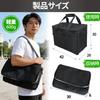 Cooling Soft Cooler 35L Large Capacity Insulated 600D Waterproof Lightweight for Outdoor Convenient Shopping Basket Black 12-Hour RetentionFoldable