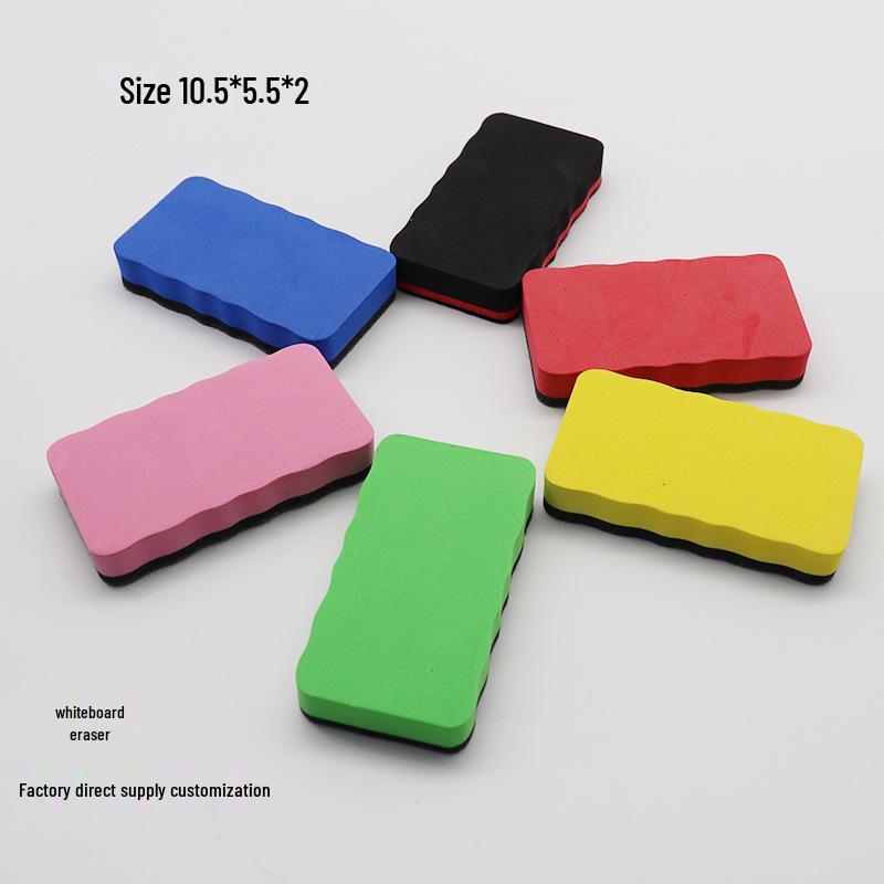 Magnetic EVA Felt Whiteboard Eraser - Rectangular Brush
