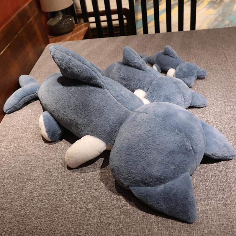 Juguete de Peluche de Gato Alienígena Kawaii de 1/50/85/135 cm, Almohada Suave con Cola de Tiburón, Lindo Animal de Peluche, Regalo