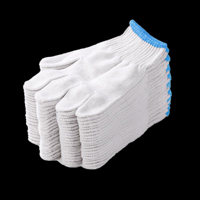 Iron Curtain Cloud Cotton Work Gloves