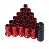 20pcs M12x1.25 Metal Wheel Lug Nuts Universal Car Accessories Replacement for Mitsubishi