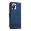 Étui de téléphone en cuir sur Pour Xiaomi Mi 11 Lite 9 9SE 9T 10 10T Pro 11i A3 A1 A2 Note 10 Lite Poco X3 NFC M3 Pro F3 GT Housse Portefeuille