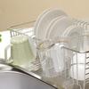 6 Piece Hanging Cup Drying Rack White Kitchen Draining Cup Holder Cup Organizer  Chopstick