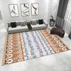 Ethnic Style Anti-slip Carpet Moroccan Vintage Print Rug for Living Room Bedroom Balcony Etc Multi-Size Home Decoration Mat