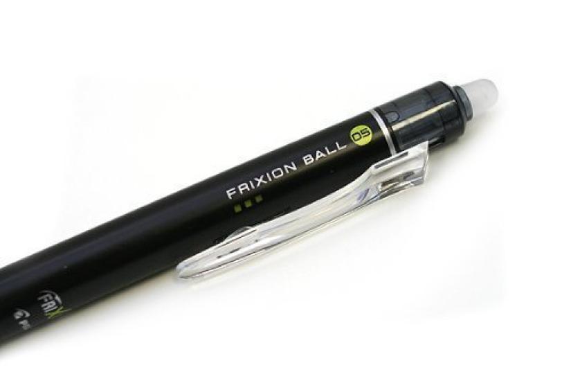 Pilot FriXion Ball Knock 05 Ballpoint Pack of Black Pen, LFBK-23EF-B, 10,