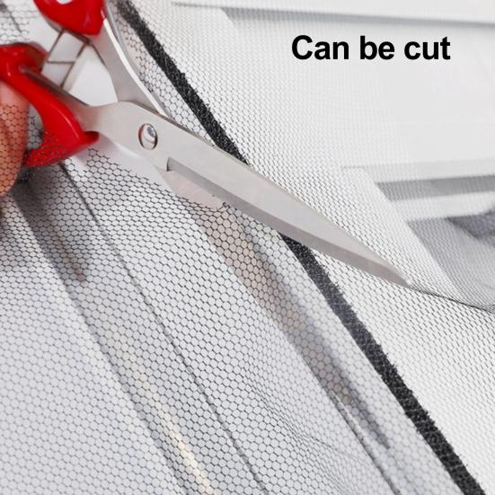 Window Screen Anti-Mosquito Net Well-Ventilated Fine Mesh Easy To Install DIY