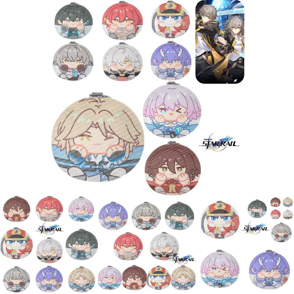 Huawei Railway Character Plush Dolls Pam, Bronya, Yanzheng And More 9cm Height