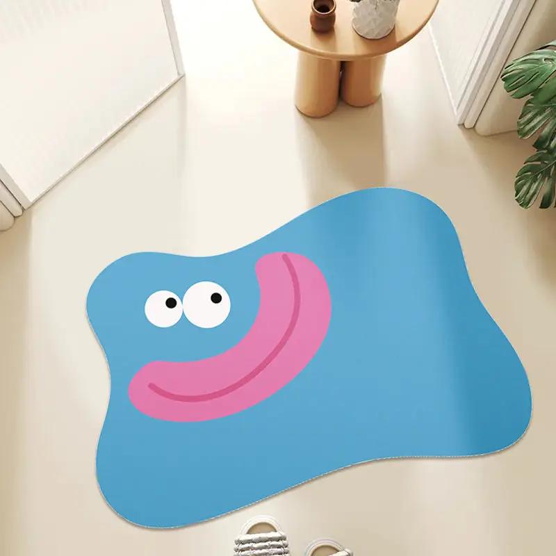 

Новый забавный мягкий диатомовый грязевой нескользящий впитывающий коврик для пола кухня ванная туалет коврик для пола нескользящий коврик бытовой коврик 40X60cm 15.7X23.6in