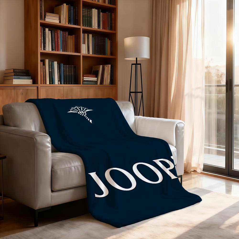 Fashion J JOOP Blanket Soft Throw Blanket for Home Bedroom Bed Sofa Picnic Travel Office Rest Cover Blanket Gift