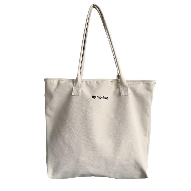 Large Capacity Canvas Bag Sports Shoulder Bag Simple Versatile Large Bag
