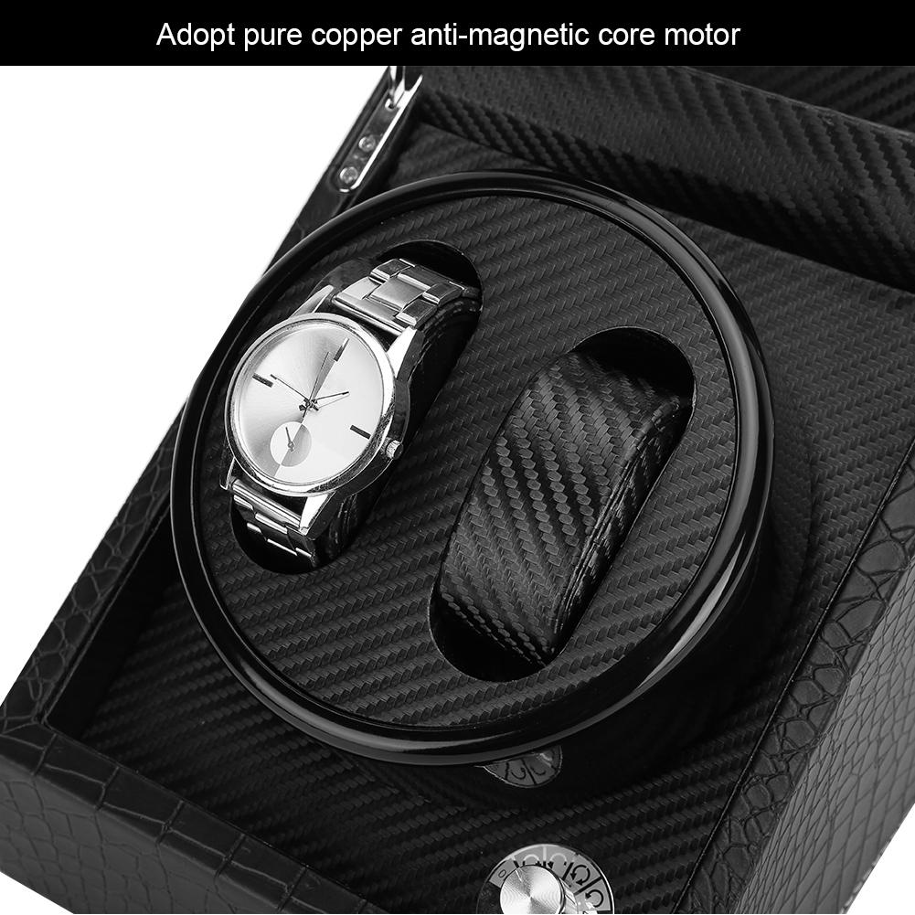 2 + 0 automatische Uhr Wickler Box Display Lagerung Box für Armbanduhr Mechanische Uhr