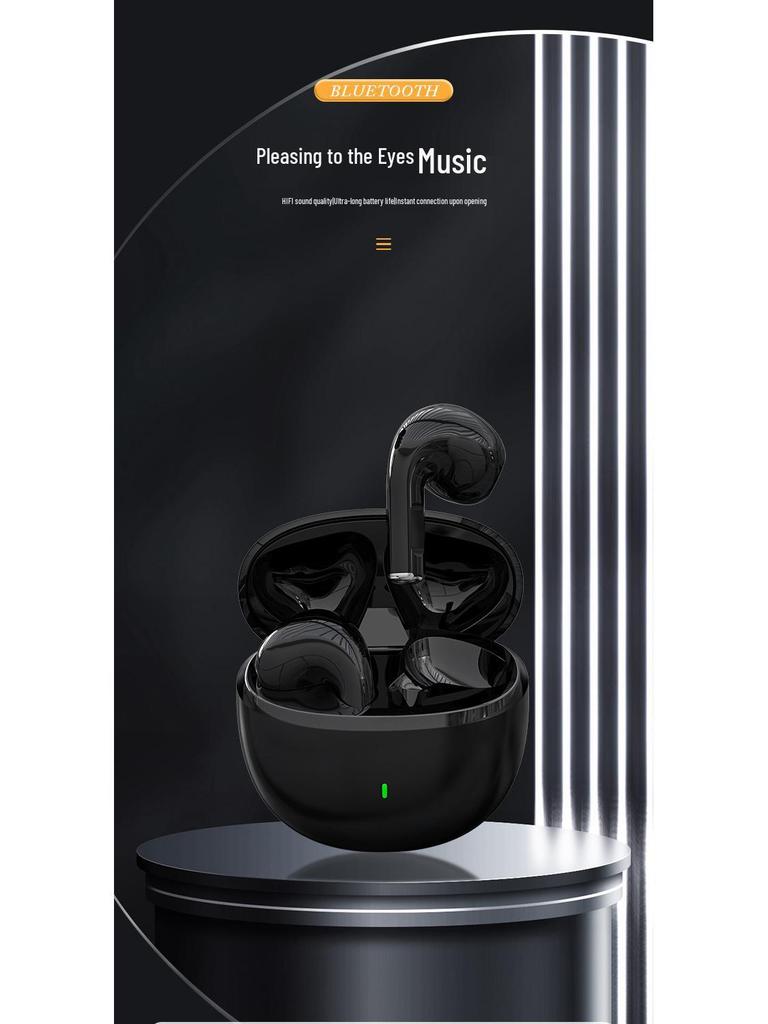 25 New H7 Bluetooth Noise-Cancelling Wireless Semi-In-Ear Universal Sports Gaming Headphones