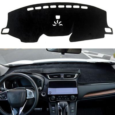 Auto-Flanell-Armaturenbrett-Armaturenbrett-Matte, rutschfeste Sonnenschutz-Auflage für Honda CR-V 2017–18 OA