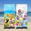 Cartoon D-Diddl-S Süßes Handtuch Weich Pool Geschenk Für Reise Fitnessstudio Dusche Camping Schnelltrocknend Sport Große Strandhandtücher