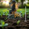 1pcs Elf Girl Watering Theme Garden Decoration Logo, Fairy Tale Outdoor Courtyard Decoration, Thanksgiving Gift