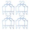 Yousheng 2Pcs Pet Clothes Hangers Slot Design Non-slip Pet Clothes Organizer Compact Storage Rack Pet Supplies