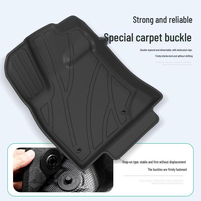 Galaxy M7 TPE Car Floor Mats: Eco-friendly, Odor-Free, includes Trunk Mat, Fits 26 Models