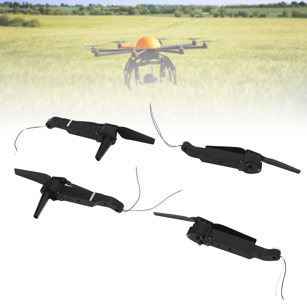 1 Sett Dronearm med motorer og propeller RC Quadcopter-arm Erstatning for E88 E99 E100