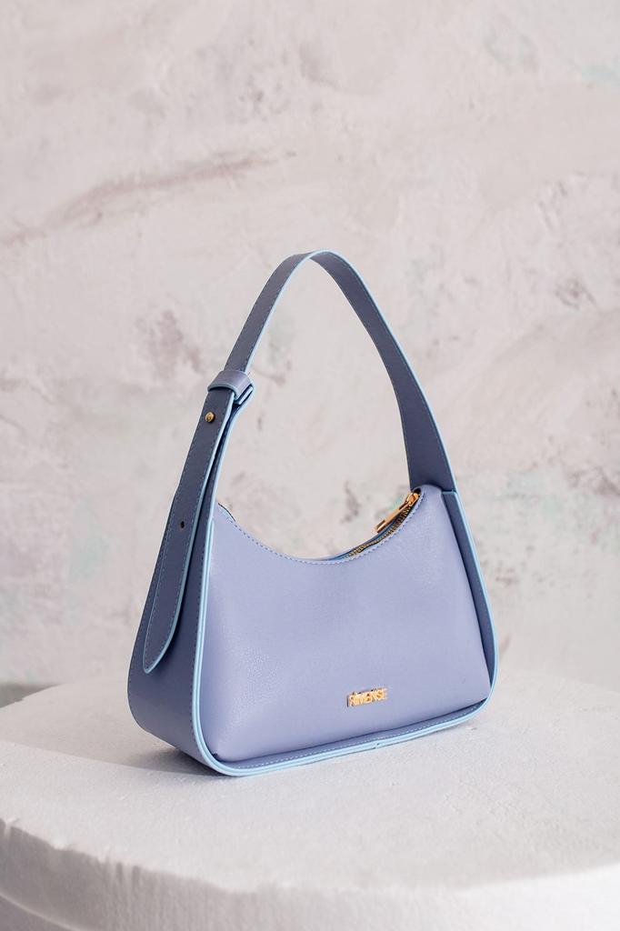 Women's Stylish and Useful Shoulder Bag Lilac Lined Hand and Shoulder Bag