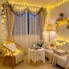 JMEXSUSS 100 LED Globe String Lights Indoor Bedroom, 33ft Classroom Lights | Connectable Warm White Christmas Lights Plug In with Remote, 8 Modes
