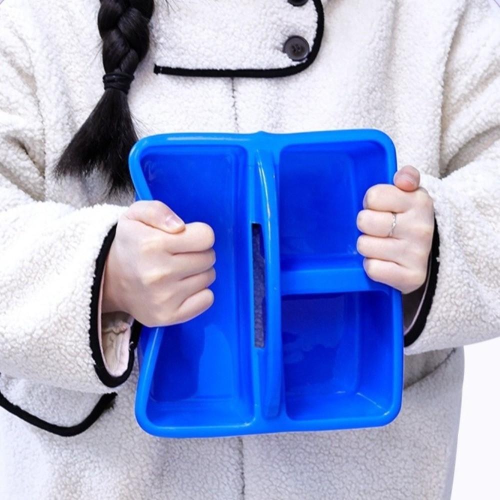 6Pcs/Set Stackable Stationary Storage Basket with Handles Desktop Storage Box  Pen