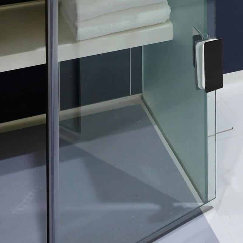 Schwere Eisen Glas Schranktür Beschlag Sicherer Schiebemechanismus Für Heim- und Gewerbegebrauch