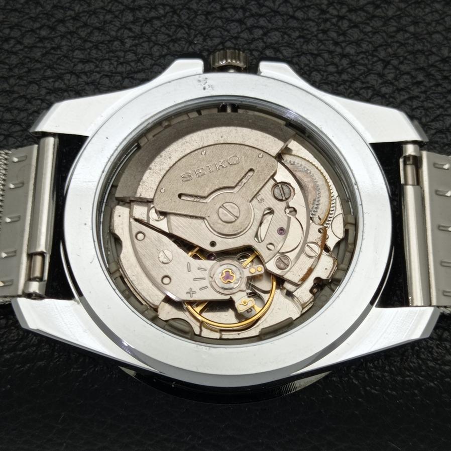 MĘSKI ODNOWIONY SEIKO 5 JAPAN 6309A AUTOMATYCZNY CZERWONY ZEGAREK NA RĘKĘ a426508-2