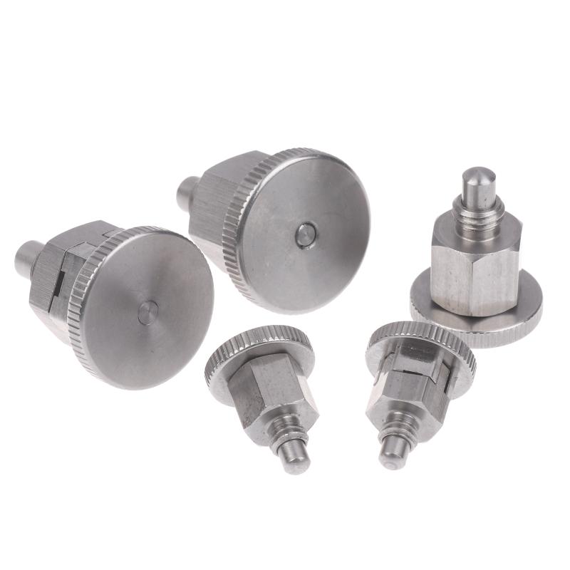 304 Stainless Steel Indexing Pin / Full Knob Plunger Spring Positioning Pin M6 M8 M10 Accessories