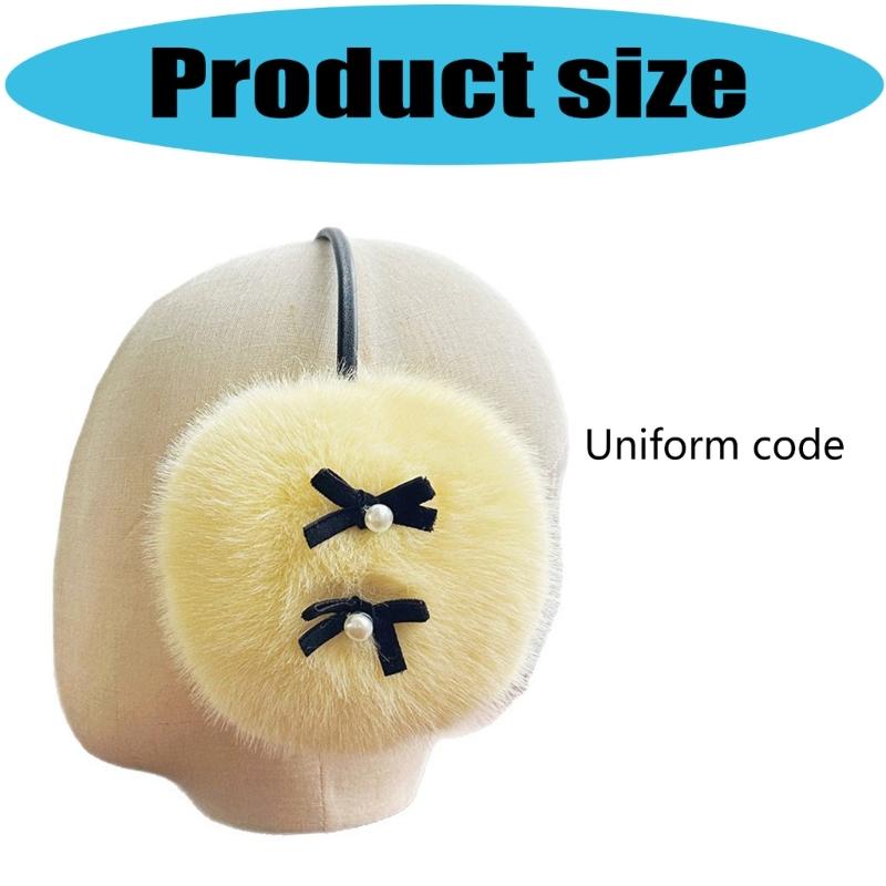 Fashionable Fleece Ear Covers Cold Weather Protections Lightweight Ear Warmers For Men Women Winter Accessories
