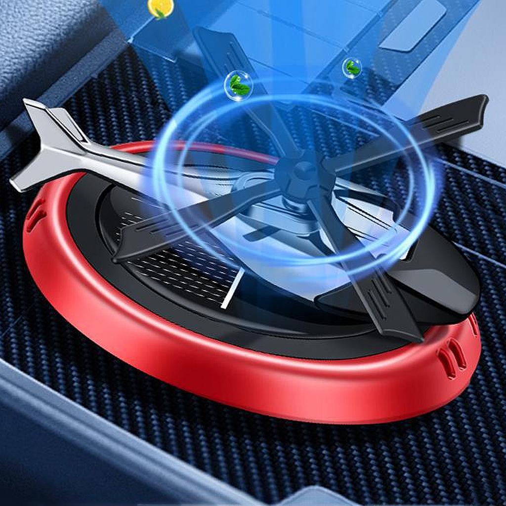 Helicopter Car Air Fresheners Rotating Solar Car Fresheners Airplane Car Perfume Relieve Stress & Purifie Odors for Home