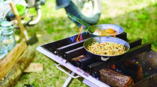 Endo Shoji Lightweight Iron Frying Pan, 24cm, Blue Temper, AFL0902, Made In Japan