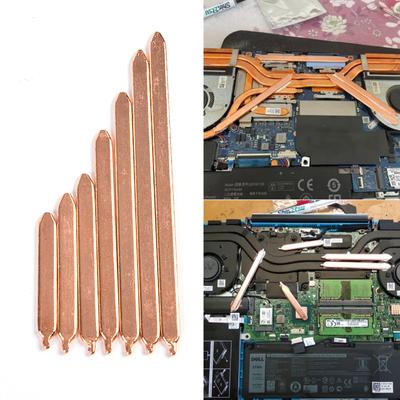 Bakır Boru Kendin Yap Bilgisayar Laptop Soğutma Notebook Isı Borusu Yassı Boru 60Mm-150Mm