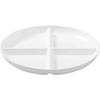 Ruijie 4-Compartment Melamine Divided Lunch Tray