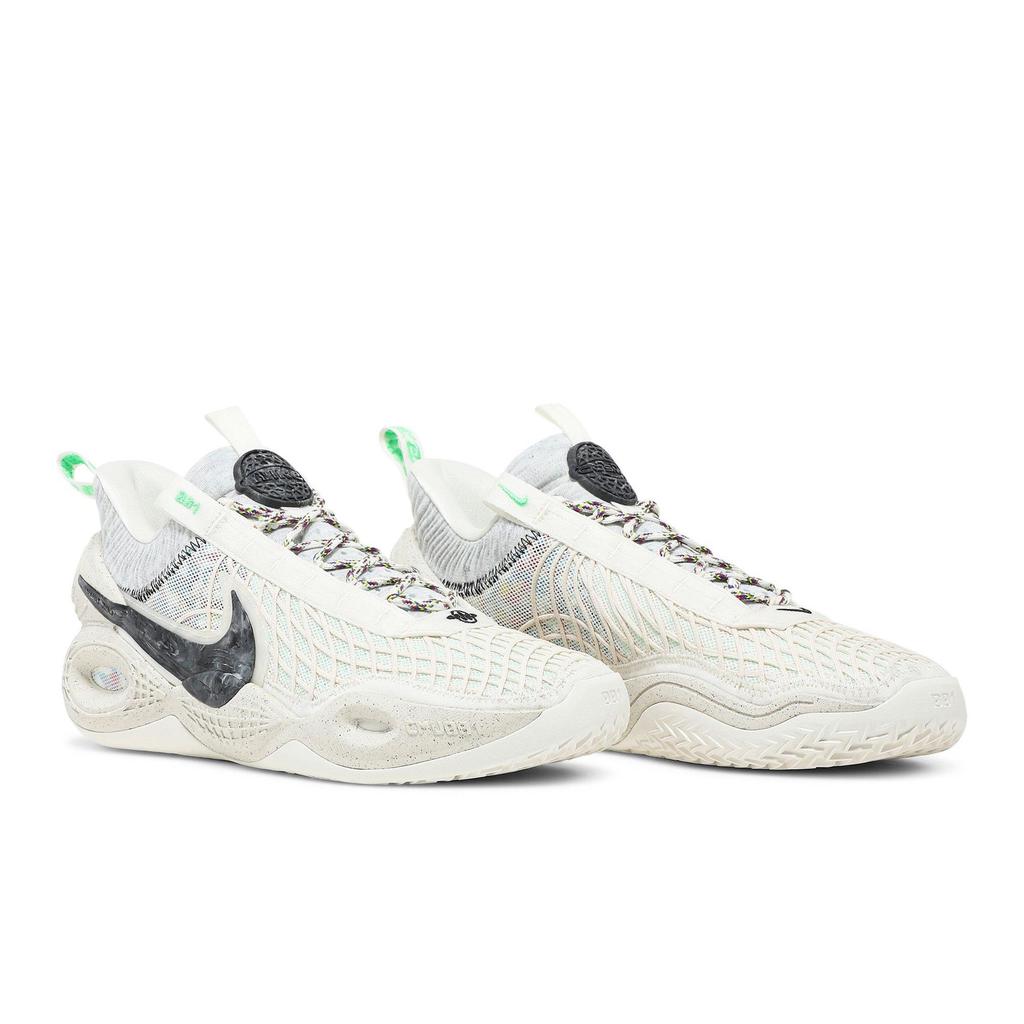 Nike Cosmic Unity 'Natural' (Unisex) Natural / Natural / Total Orange / Green Glow Basketball Shoes DA6725 100