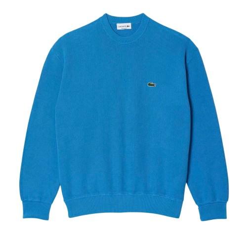 Lacoste Unisex Adult Organic Cotton Crew Neck Sweatshirt