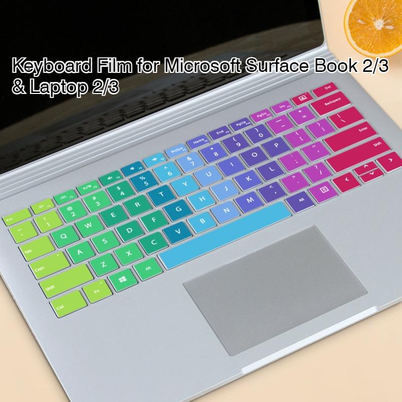 Silicone Keyboard Protective Film for Microsoft Surface Book 2/3 & Laptop 2/3