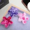 Retro Plumeria Flower Hair Clip for Girls - Cross-Border Sweet Accessory, Five-Petal Design, Perfect for Updos.