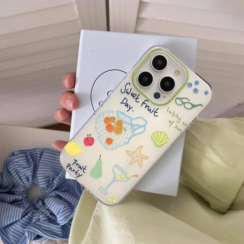 Graffiti Tomato Fruit Xiaomi 15Ultra Mobile Phone Case 14/13 New CIVI5pro Lanyard 12/11 Niche