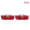 1/2PCS Bike Rack Tail Light LED MTB Bike Luggage Rack Reflective Light MTB Riding Warning Reflector Cycling Accessories