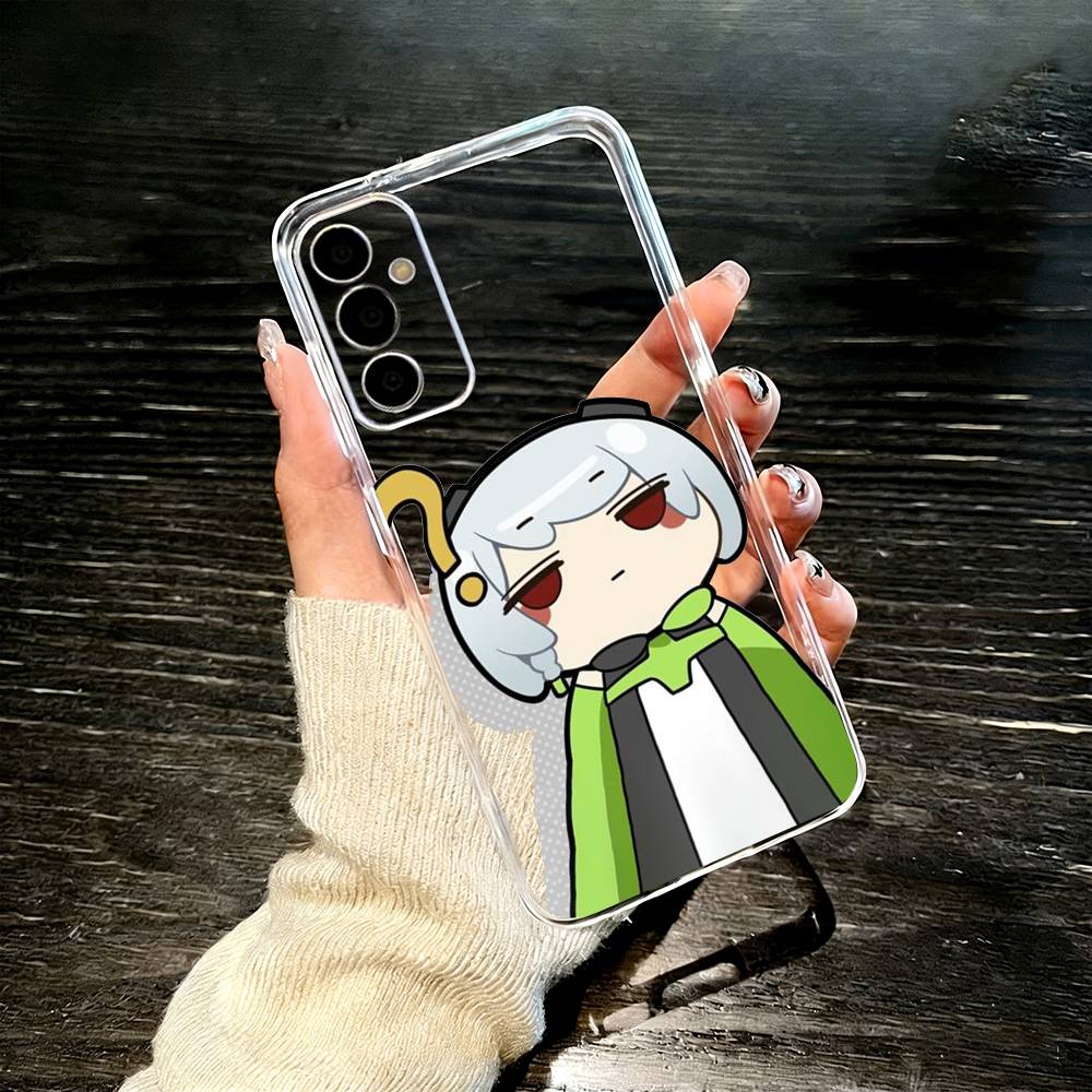 Anby D-Demara  Phone Case For SamsungA10,12,20,21S,30,31,40,50,51,52,70,71 Transparent Cover