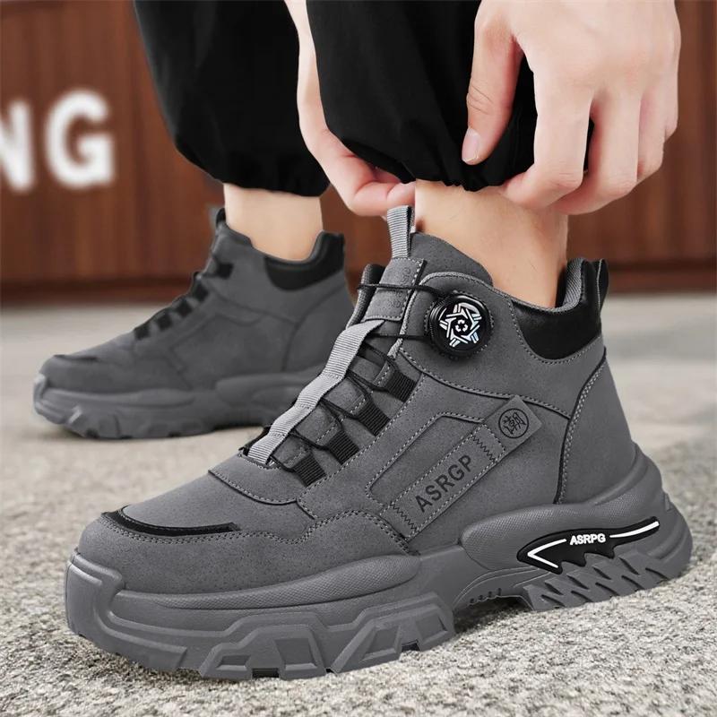 Male Field Hunting Climbing Training Waterproof Sports Hiking Outdoor Mens Combat Tactical Desert Boots