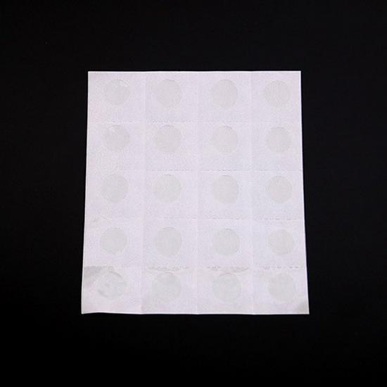 11CM Brushed Plastic Snowflake Christmas Tree Ornament - Ideal for Hotel Window Decoration