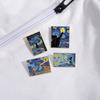Alloy Stylishly Unique Brooch With Playful Cartoon Characters And Starry Sky Theme