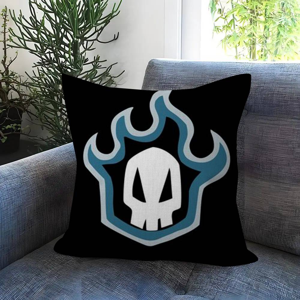 Japan Anime Bleach Pillow Cushion Cover Pillowcase Living Room Sofa Home Decor