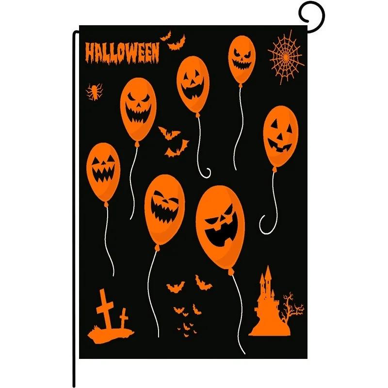 Christmas Halloween Thanksgiving Garden Flag Welcome Party Festival Home Hanging Banners Decor 47X32cm