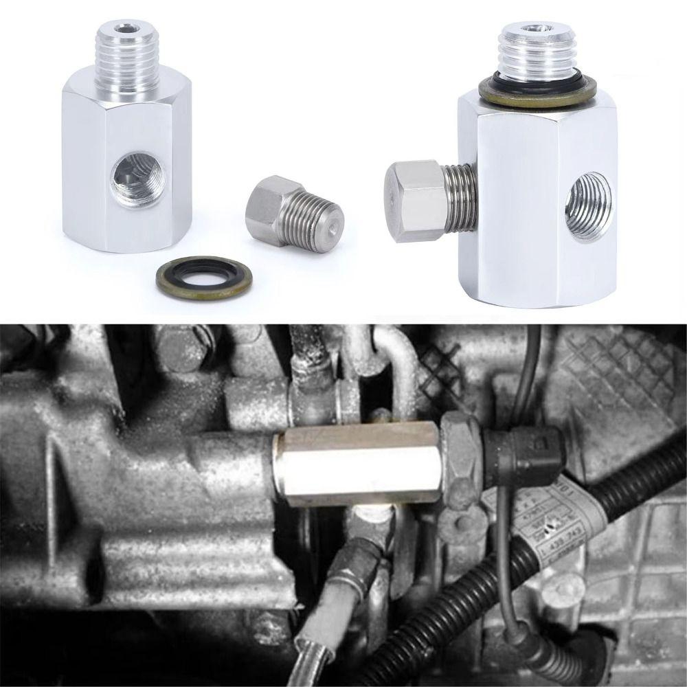 Aluminum Gauge Adapter Rust-proof Sensor Adapter High Quality Oil Pressure Adapter  Car Accessory