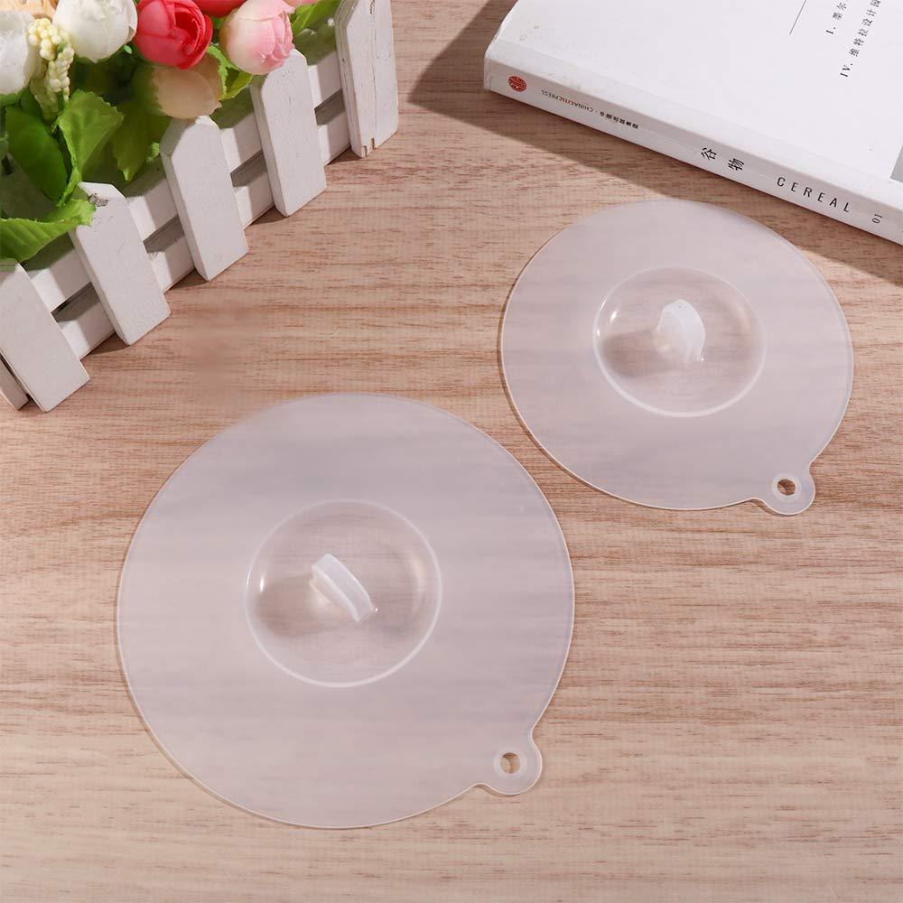 Deckel Hitzebeständige Küchenhelfer Dichtungsdeckel Verhindern Fliegen Tassensiegel Schüsselabdeckung Tassendeckel Tassendeckel